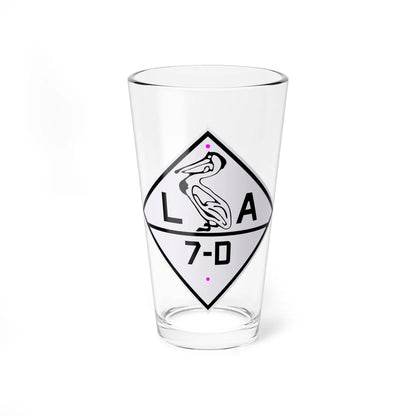 Louisiana 7-D 1924 (Louisiana) (Road Sign) Pint Glass 16oz 16oz - Go Mug Yourself