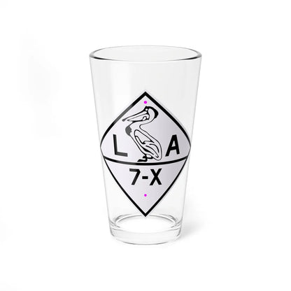 Louisiana 7-X 1924 (Louisiana) (Road Sign) Pint Glass 16oz 16oz - Go Mug Yourself