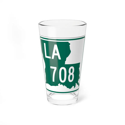 Louisiana 708 (Louisiana) (Road Sign) Pint Glass 16oz 16oz - Go Mug Yourself