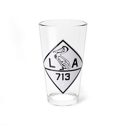 Louisiana 713 1924 (Louisiana) (Road Sign) Pint Glass 16oz 16oz - Go Mug Yourself