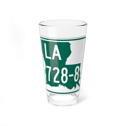 Louisiana 728-8 (Louisiana) (Road Sign) Pint Glass 16oz 16oz - Go Mug Yourself