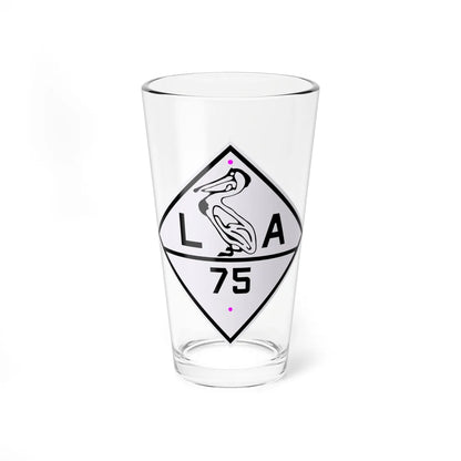 Louisiana 75 1924 (Louisiana) (Road Sign) Pint Glass 16oz 16oz - Go Mug Yourself