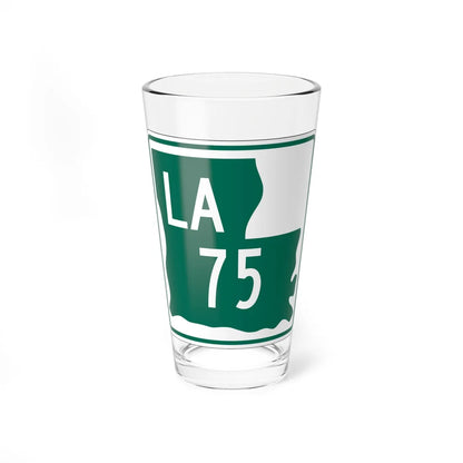 Louisiana 75 1955 (Louisiana) (Road Sign) Pint Glass 16oz 16oz - Go Mug Yourself