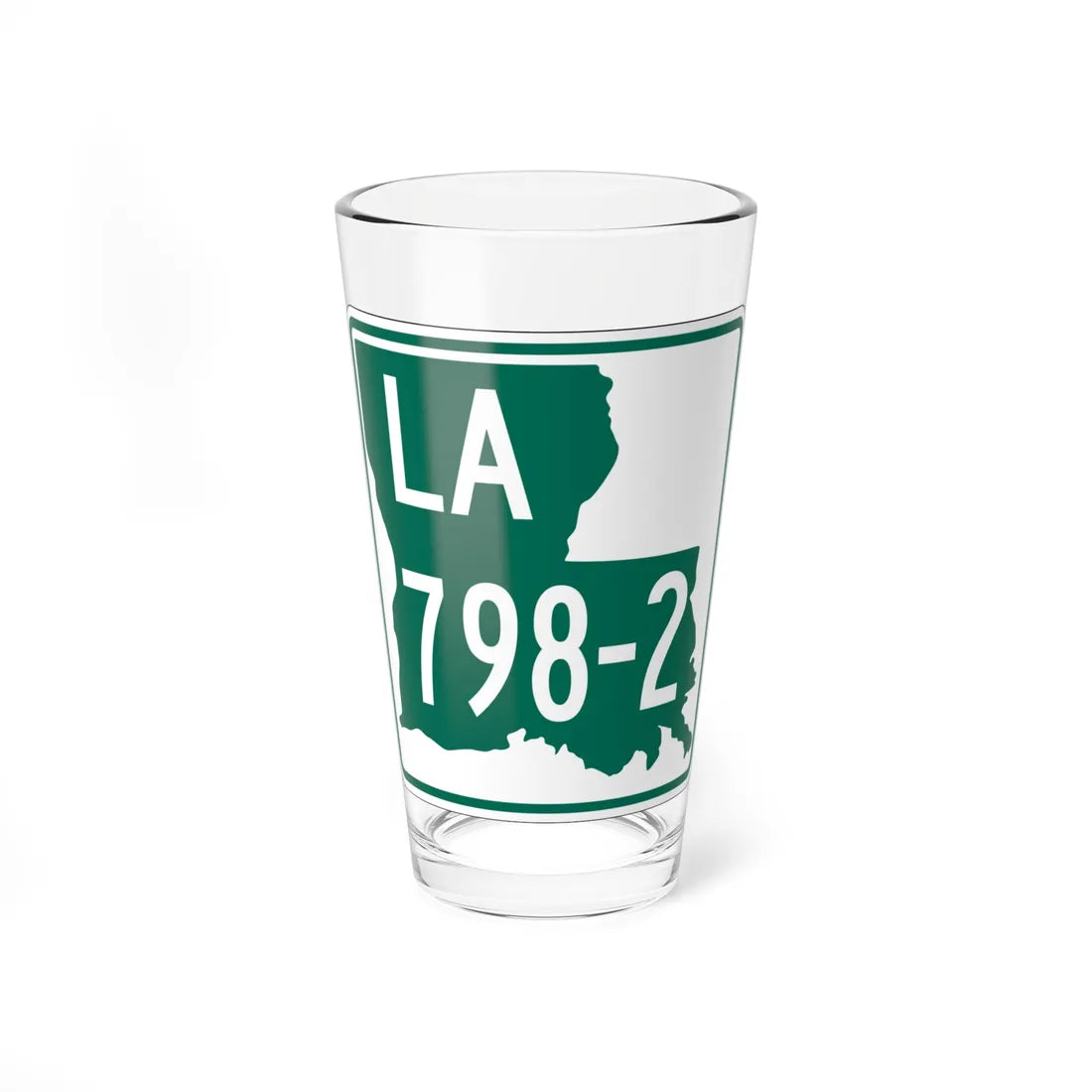 Louisiana 798-2 (Louisiana) (Road Sign) Pint Glass 16oz - Go Mug Yourself