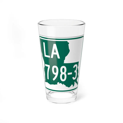 Louisiana 798-3 (Louisiana) (Road Sign) Pint Glass 16oz 16oz - Go Mug Yourself