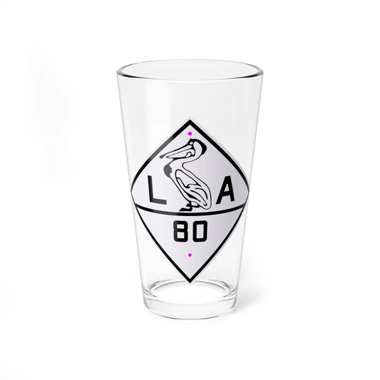 Louisiana 80 1924 (Louisiana) (Road Sign) Pint Glass 16oz 16oz - Go Mug Yourself