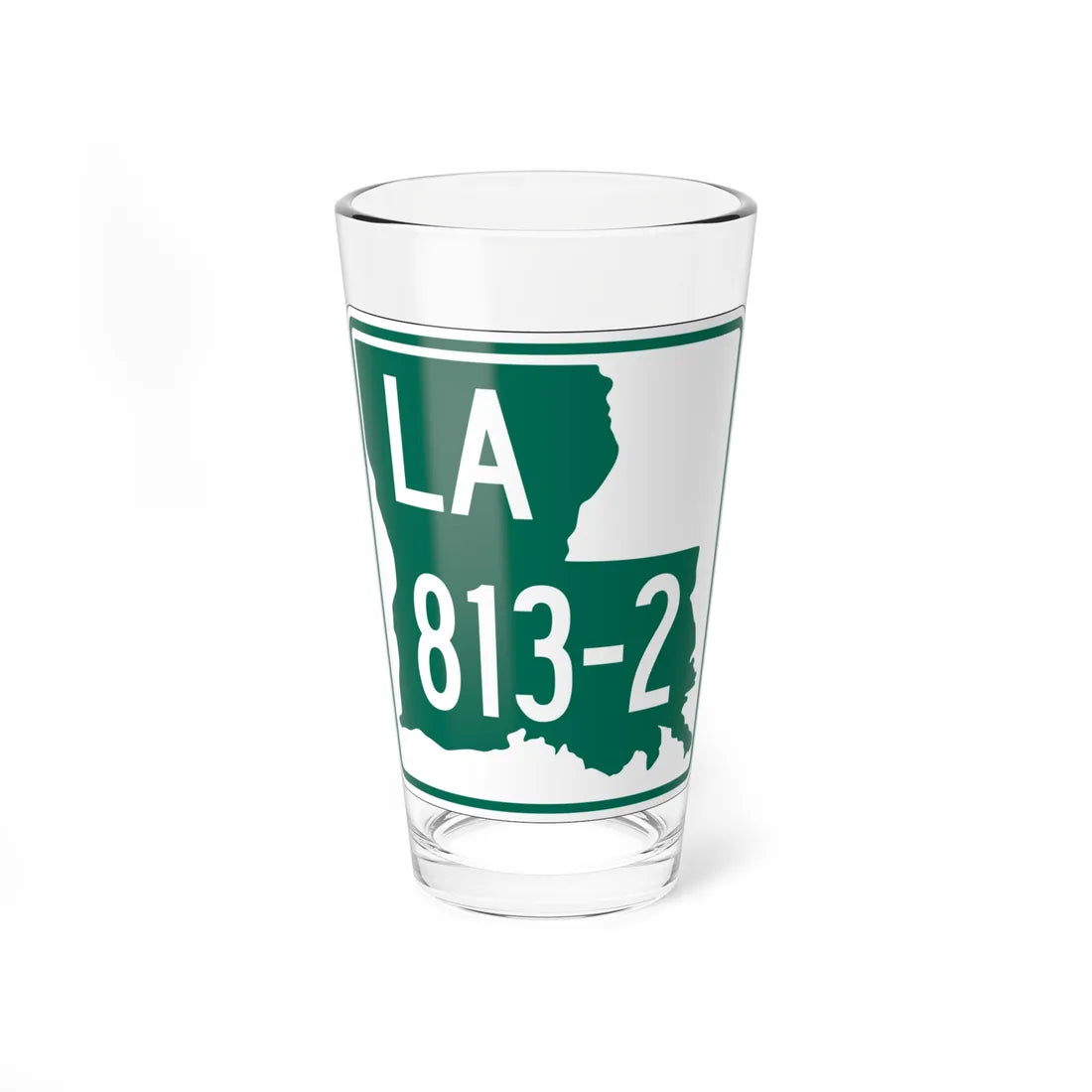 Louisiana 813-2 (Louisiana) (Road Sign) Pint Glass 16oz 16oz - Go Mug Yourself