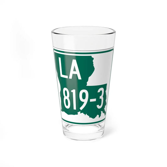 Louisiana 819-3 (Louisiana) (Road Sign) Pint Glass 16oz 16oz - Go Mug Yourself
