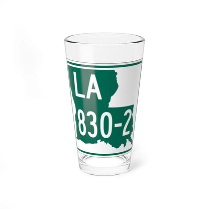 Louisiana 830-2 (Louisiana) (Road Sign) Pint Glass 16oz 16oz - Go Mug Yourself