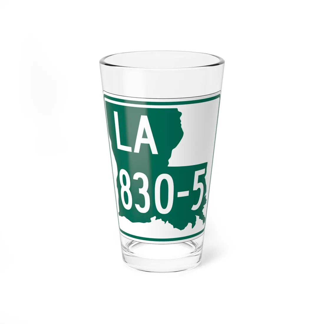Louisiana 830-5 (Louisiana) (Road Sign) Pint Glass 16oz 16oz - Go Mug Yourself