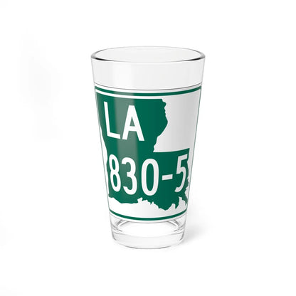 Louisiana 830-5 (Louisiana) (Road Sign) Pint Glass 16oz 16oz - Go Mug Yourself