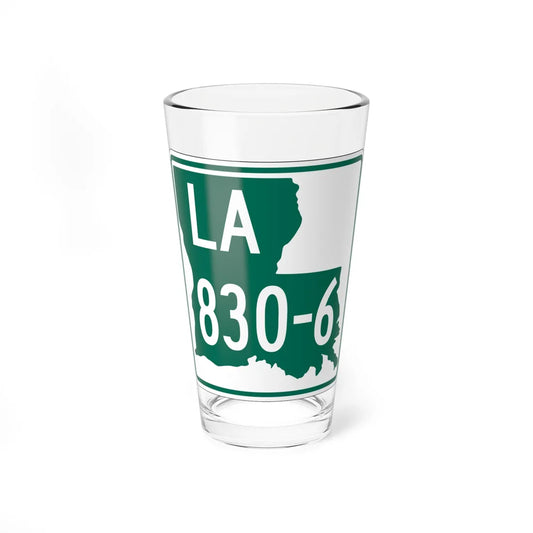 Louisiana 830-6 (Louisiana) (Road Sign) Pint Glass 16oz 16oz - Go Mug Yourself