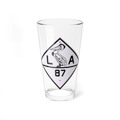 Louisiana 87 1924 (Louisiana) (Road Sign) Pint Glass 16oz 16oz - Go Mug Yourself