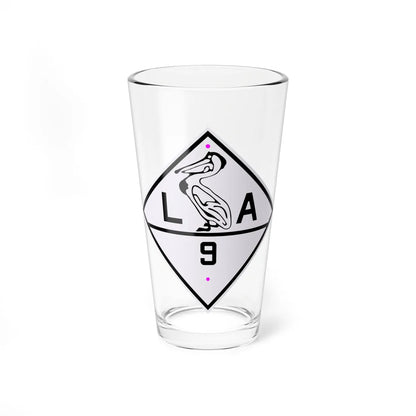Louisiana 9 1924 (Louisiana) (Road Sign) Pint Glass 16oz 16oz - Go Mug Yourself
