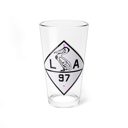 Louisiana 97 1924 (Louisiana) (Road Sign) Pint Glass 16oz 16oz - Go Mug Yourself