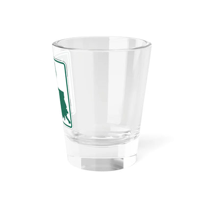 Louisiana 97 (Louisiana) (Road Sign) Shot Glass 1.5oz - Go Mug Yourself