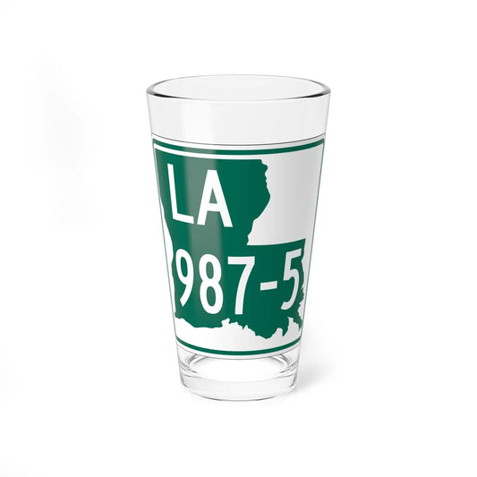 Louisiana 987-5 (Louisiana) (Road Sign) Pint Glass 16oz 16oz - Go Mug Yourself