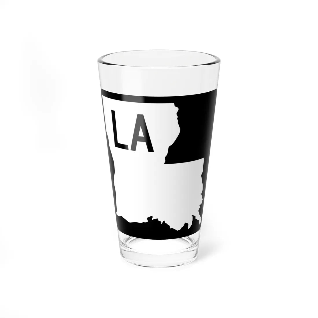 Louisiana blank 2008 (Louisiana) (Road Sign) Pint Glass 16oz - Go Mug Yourself