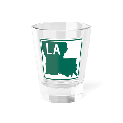 Louisiana blank (Louisiana) (Road Sign) Shot Glass 1.5oz 1.5oz - Go Mug Yourself