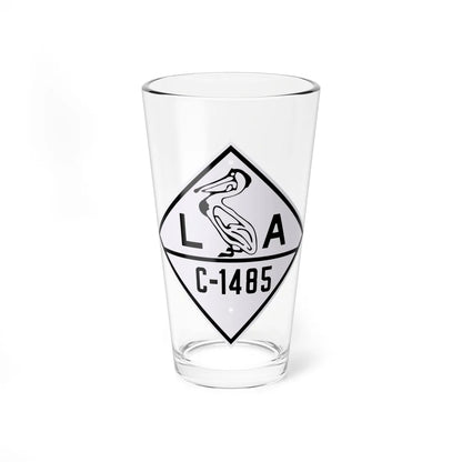 Louisiana C-1485 1924 (Louisiana) (Road Sign) Pint Glass 16oz 16oz - Go Mug Yourself