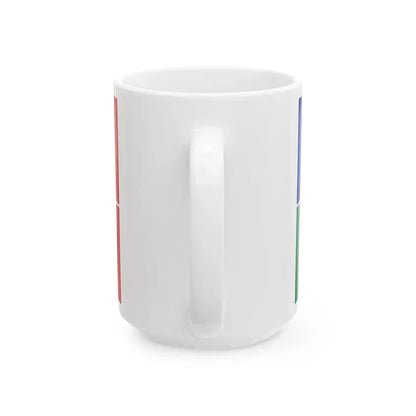 Louisiana Creole Flag (United States) White Coffee Mug - Go Mug Yourself