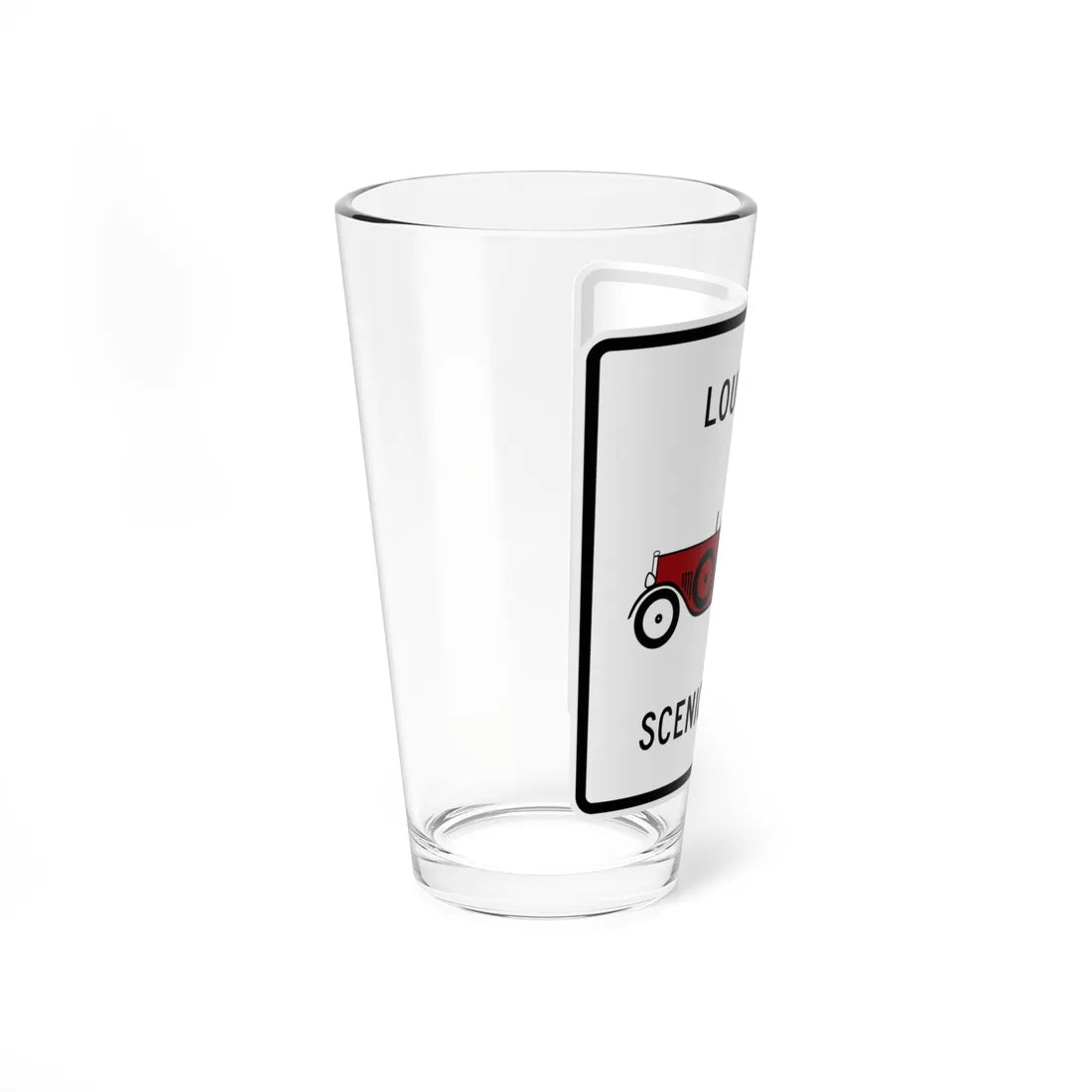 Louisiana-Scenic-Byways (Louisiana) (Road Sign) Pint Glass 16oz - Go Mug Yourself