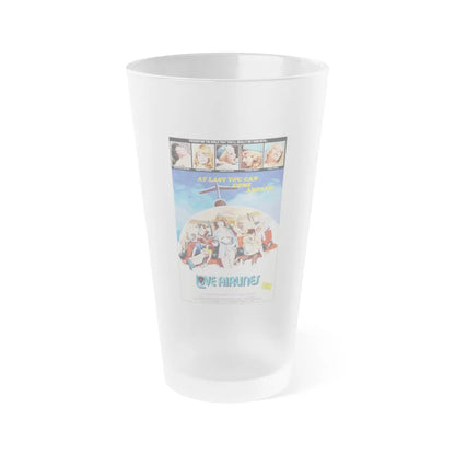 LOVE AIRLINES 1978 Movie Poster - Frosted Pint Glass 16oz-Go Mug Yourself