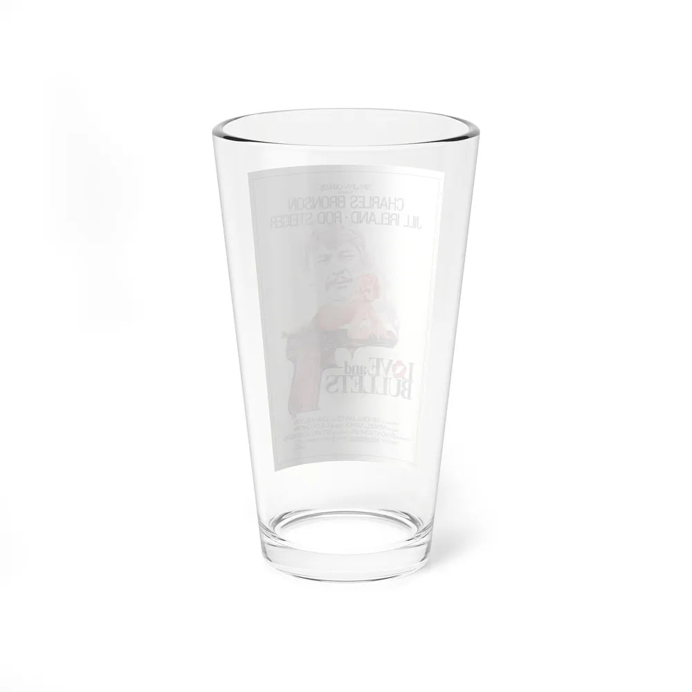 LOVE AND BULLETS 1979 Movie Poster - Pint Glass 16oz-Go Mug Yourself