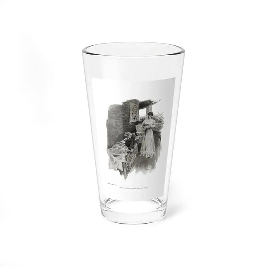 Love and the Fence-Cutters (2), RedBook magazine, September 1905 - Pint Glass 16oz 16oz - Go Mug Yourself
