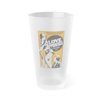 LOVE APPRENTICES 1972 Movie Poster - Frosted Pint Glass 16oz Default Title - Go Mug Yourself