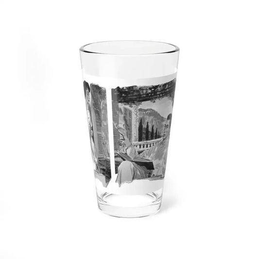 Love Be Wary by Mary Raymond, Woman And Home, 1958 (2) - Pint Glass 16oz 16oz - Go Mug Yourself