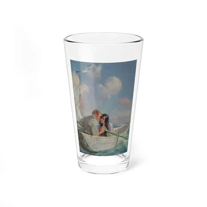 Love Birds - Pint Glass 16oz 16oz - Go Mug Yourself