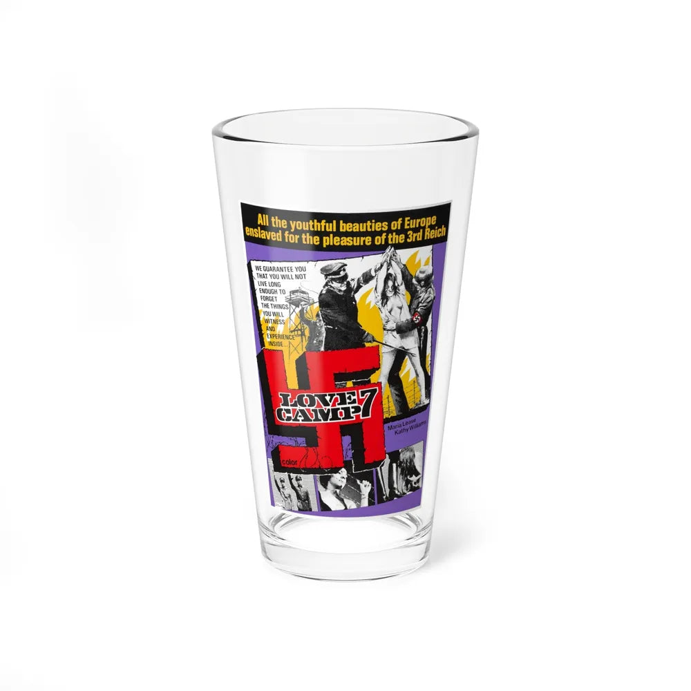 LOVE CAMP 7 1969 Movie Poster - Pint Glass 16oz-16oz-Go Mug Yourself