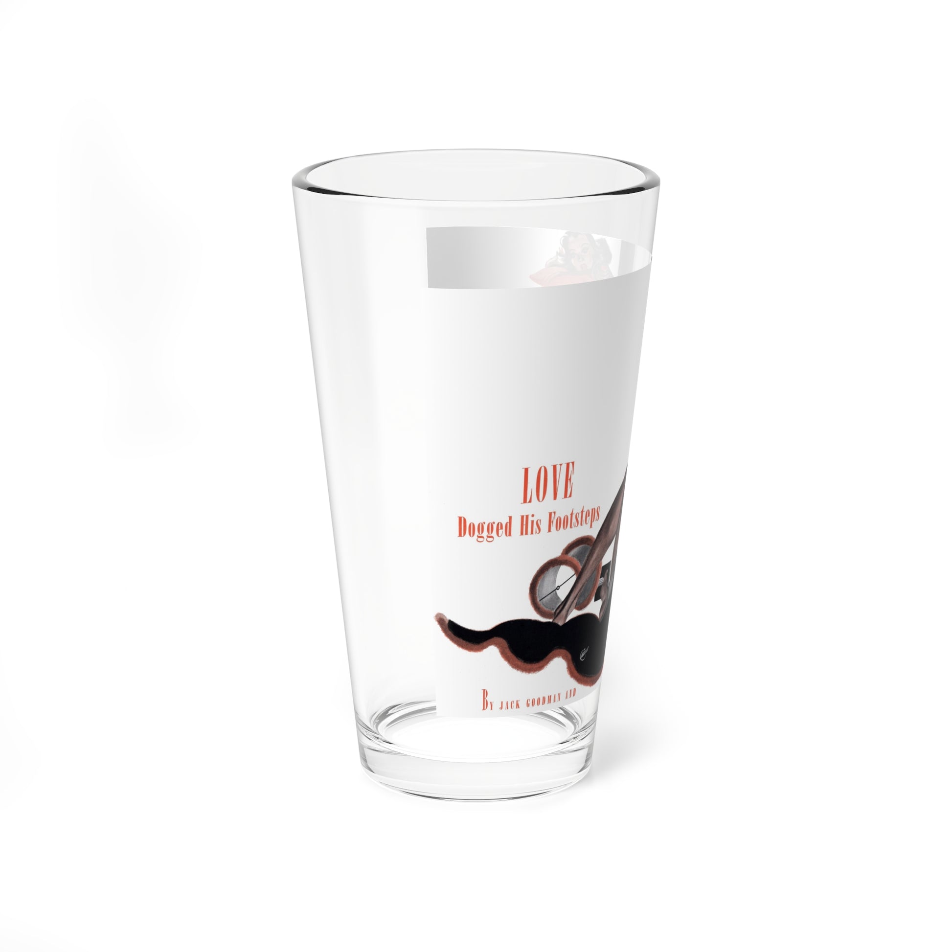 Love Dogged His Footsteps (1), Cosmopolitan, August 1942 - Pint Glass 16oz-Go Mug Yourself