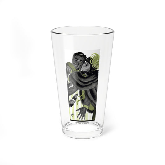 Love Dogged His Footsteps (2), Cosmopolitan, August 1942 - Pint Glass 16oz-16oz-Go Mug Yourself