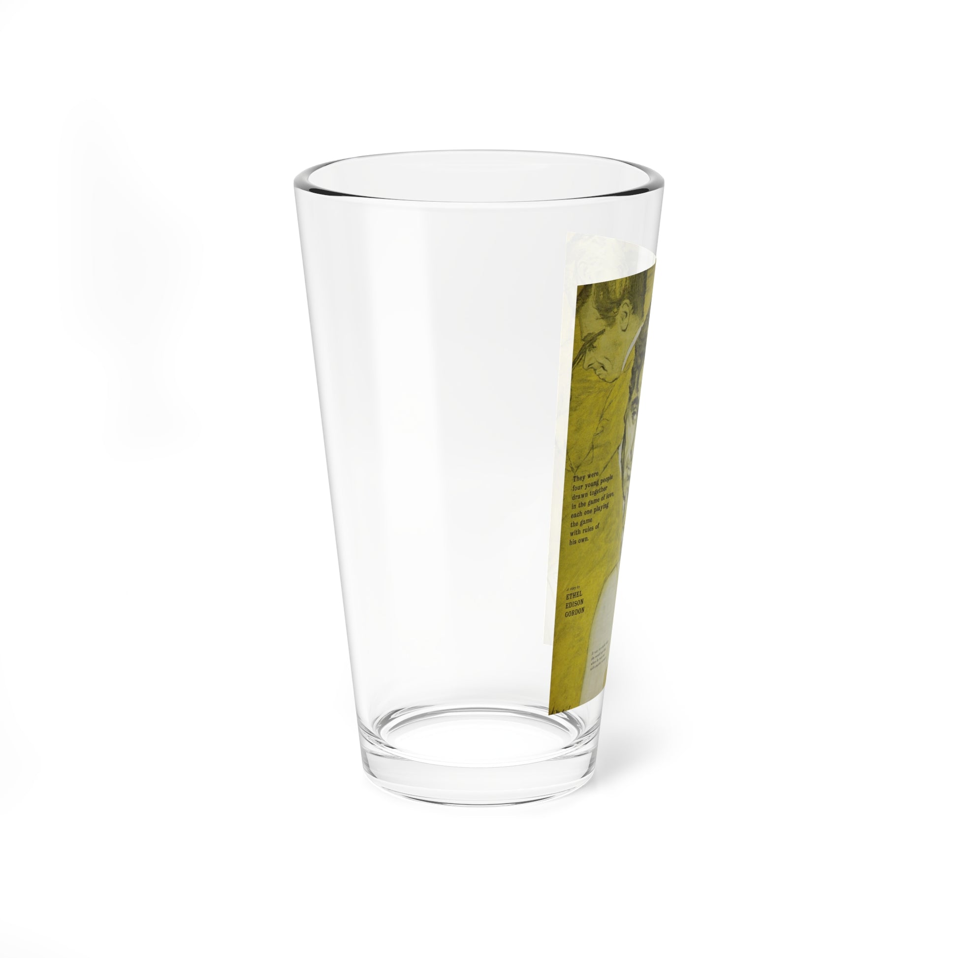 Love Is Enough, Woman's Day, February 1962 - Pint Glass 16oz-Go Mug Yourself