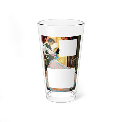 Love Is Eternal by Irving Stone, The Literary Guild Review, December 1954 - Pint Glass 16oz 16oz - Go Mug Yourself