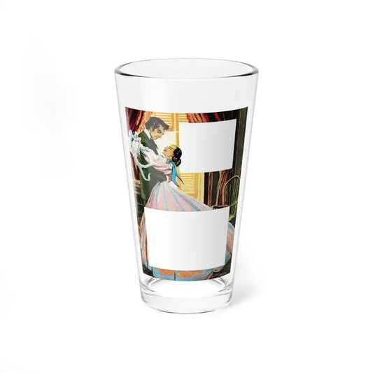 Love Is Eternal by Irving Stone, The Literary Guild Review, December 1954 - Pint Glass 16oz 16oz - Go Mug Yourself