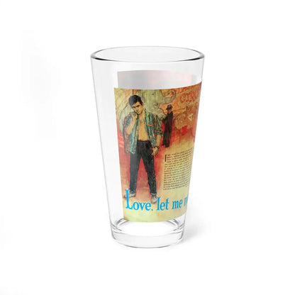 Love, Let me not hunger (1), Woman's Own magazine, September 1963 - Pint Glass 16oz - Go Mug Yourself