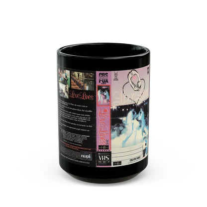 LOVE LINES (VHS COVER) - Black Coffee Mug 15oz - Go Mug Yourself