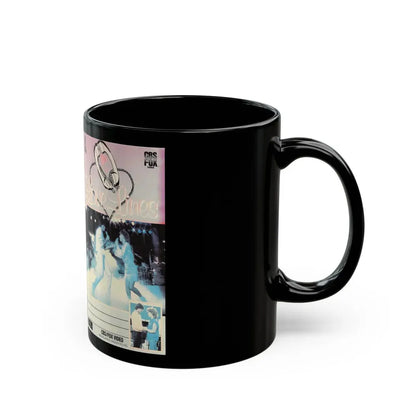 LOVE LINES (VHS COVER) - Black Coffee Mug - Go Mug Yourself