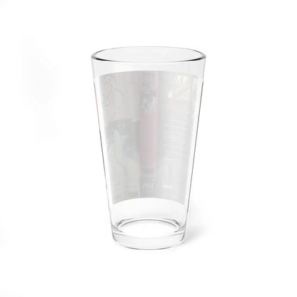 LOVE LINES (VHS COVER) Pint Glass 16oz - Go Mug Yourself
