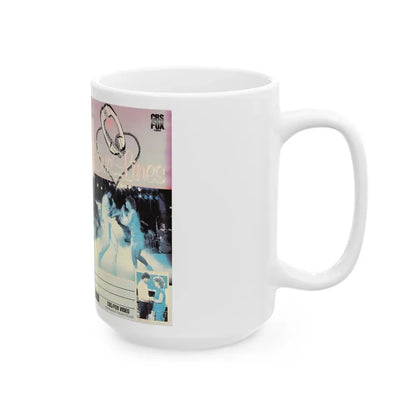 LOVE LINES (VHS COVER) - White Coffee Mug - Go Mug Yourself