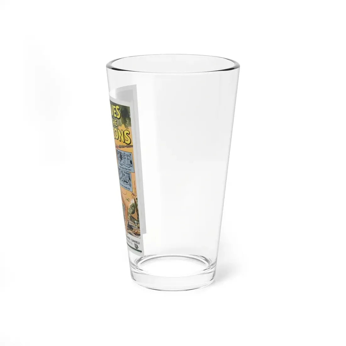 LOVE SLAVES OF THE AMAZON 1957 Movie Poster - Pint Glass 16oz - Go Mug Yourself