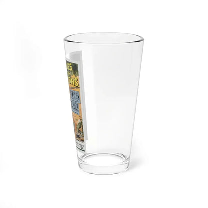 LOVE SLAVES OF THE AMAZON 1957 Movie Poster - Pint Glass 16oz - Go Mug Yourself