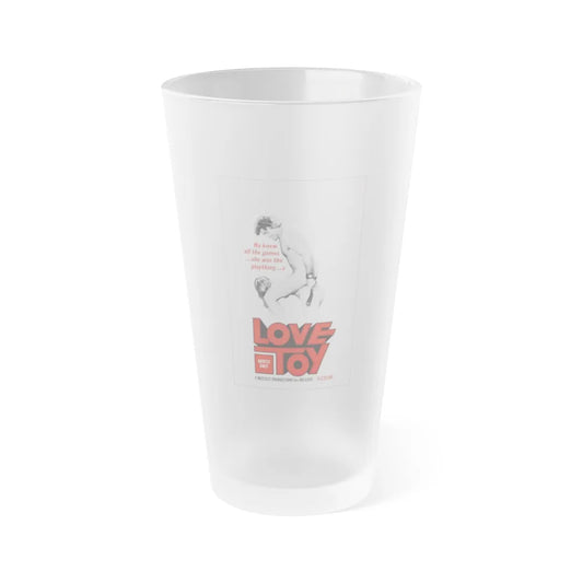 LOVE TOY 1971 Movie Poster - Frosted Pint Glass 16oz-Go Mug Yourself