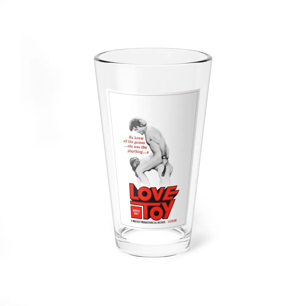 LOVE TOY 1971 Movie Poster - Pint Glass 16oz-16oz-Go Mug Yourself