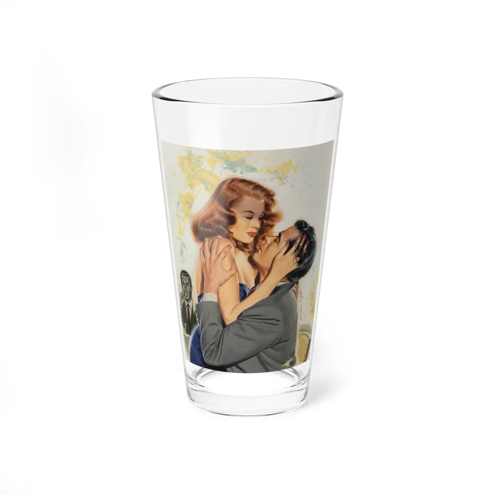 Love Triangle, probable magazine interior illustration - Pint Glass 16oz-16oz-Go Mug Yourself