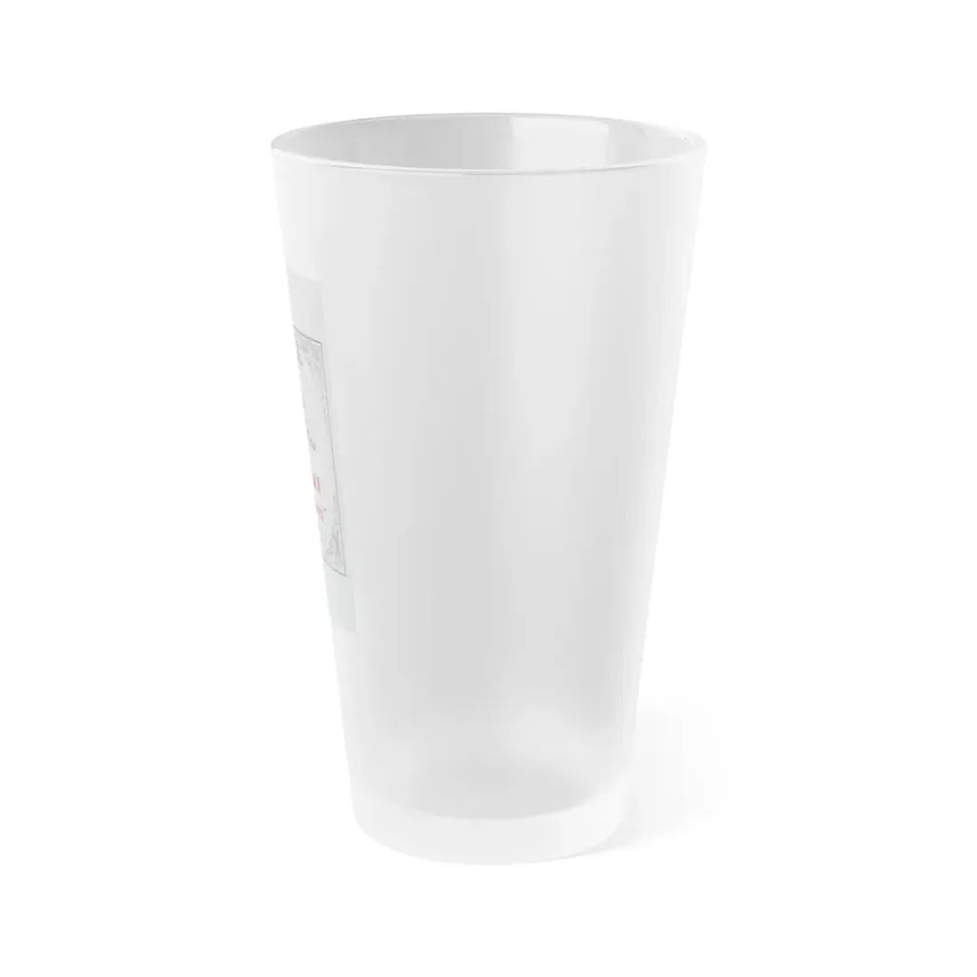 LOVELACE MEETS MISS JONES 1975 Movie Poster - Frosted Pint Glass 16oz - Go Mug Yourself