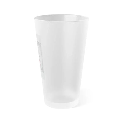 LOVELACE MEETS MISS JONES 1975 Movie Poster - Frosted Pint Glass 16oz - Go Mug Yourself